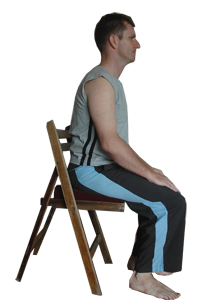straight sitting